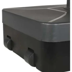 Les - Parasolvoet kunststof vulbaar donkergrijs 40 kg