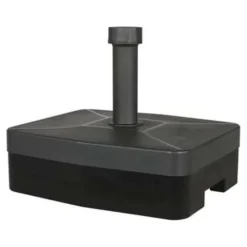 Les - Parasolvoet kunststof vulbaar donkergrijs 40 kg