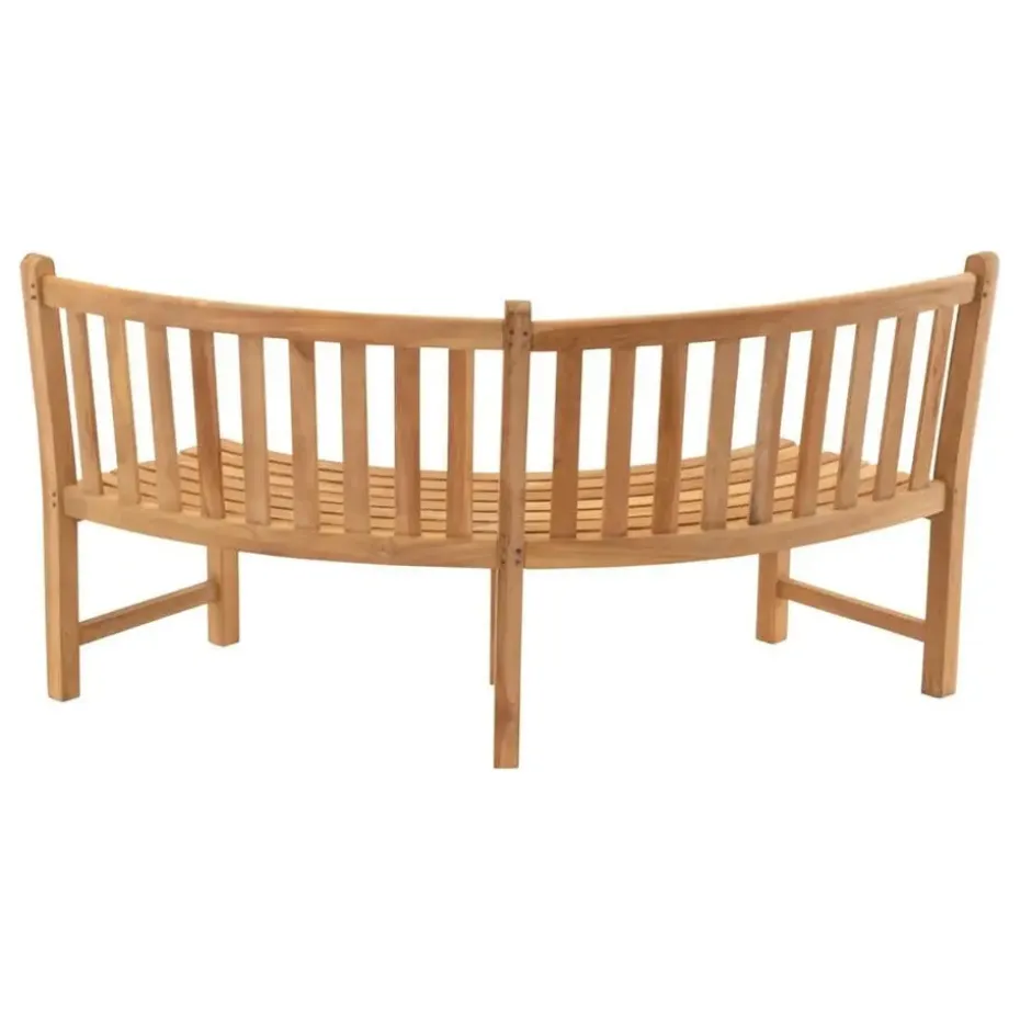 Les - Ronde bank teak 200x53x92cm