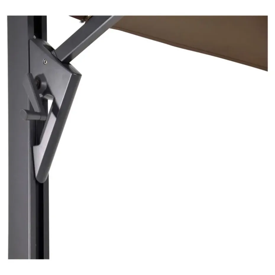 Les - Zweefparasol Taurus Ø3,5mtr - taupe