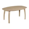 Lewis & Loft Eettafel Luna – Deens ovaal – 160 x 100 cm – Naturel