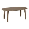 Lewis & Loft Eettafel Luna – Deens ovaal – 180 x 100 cm – Bruin