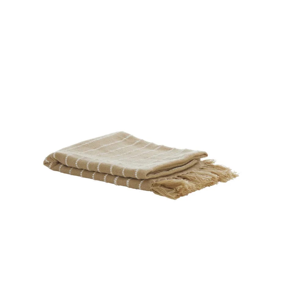 Light & Living - Plaid BATERNO - 170x130x0.5cm - Bruin