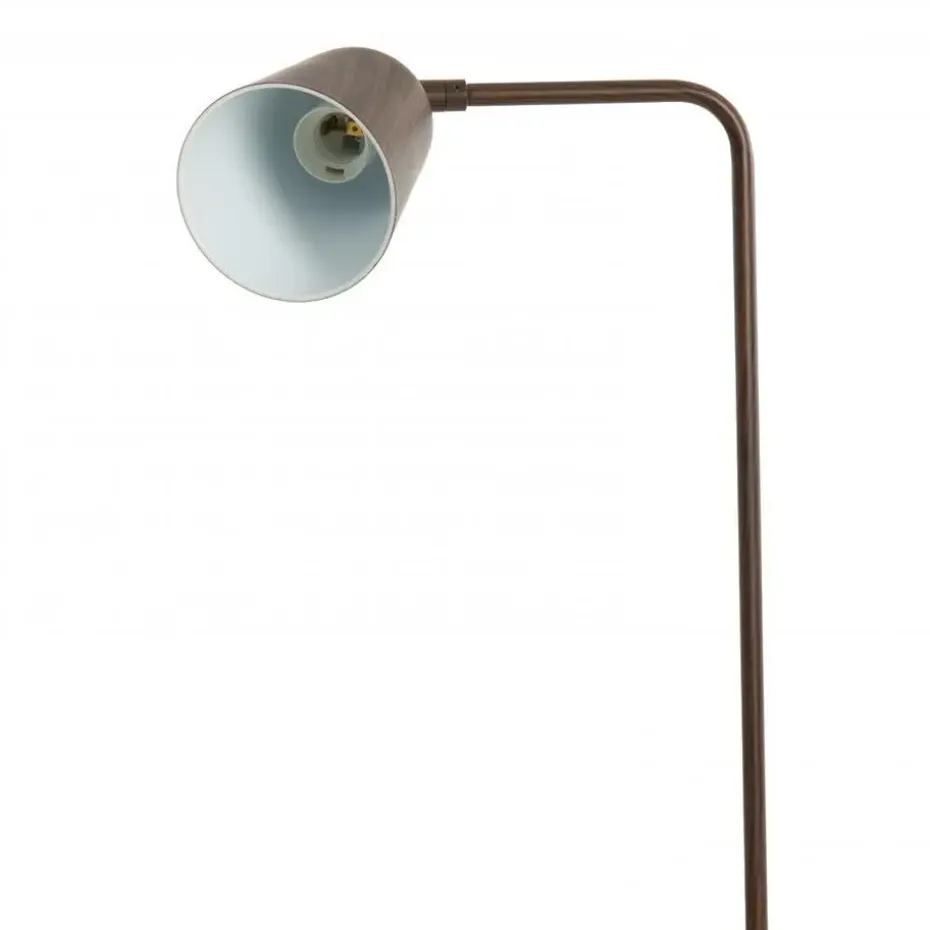 Light & Living - Salomo vloerlamp 32,5x23x147 cm - hout print
