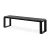 Lisomme Abel tuinbank grijs - 180 x 43 cm