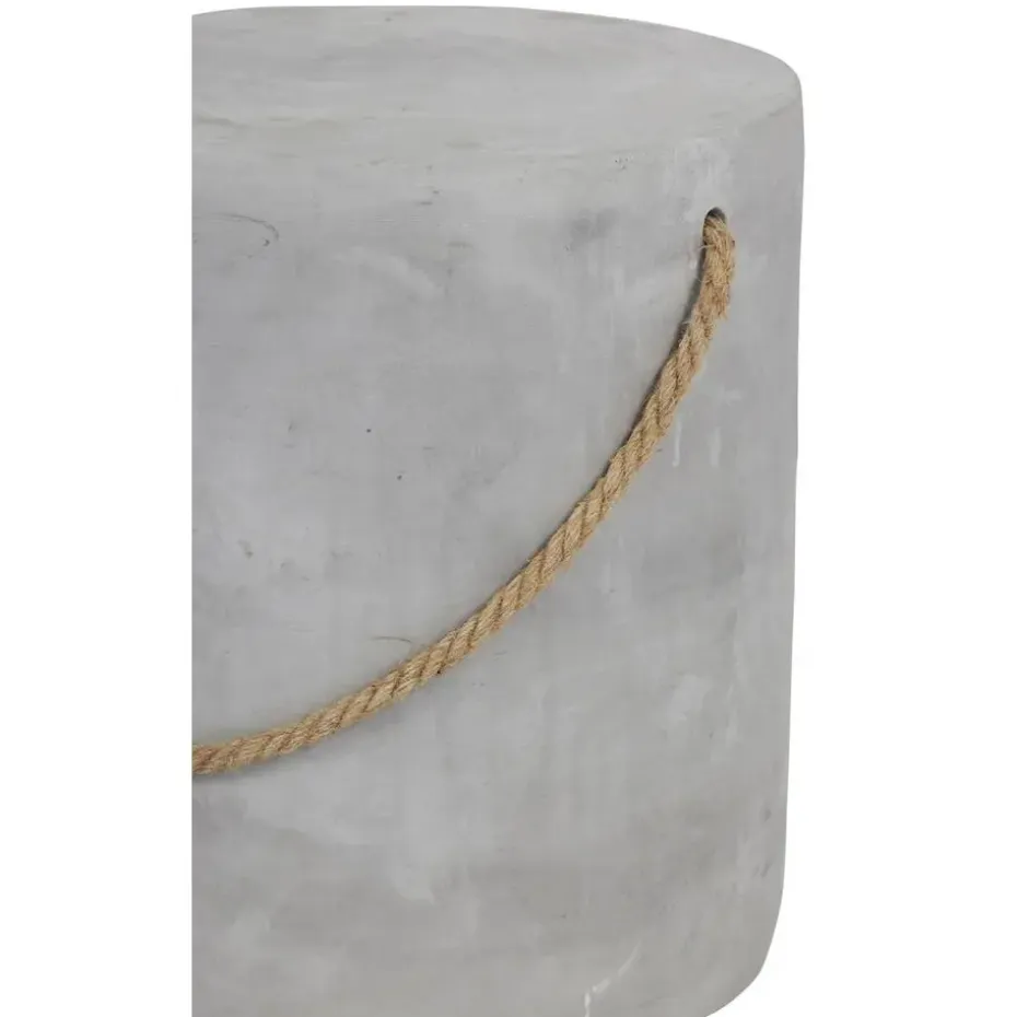 Lisomme Storm Rond Betonlook Krukje Ø37 x 40 cm - Grijs