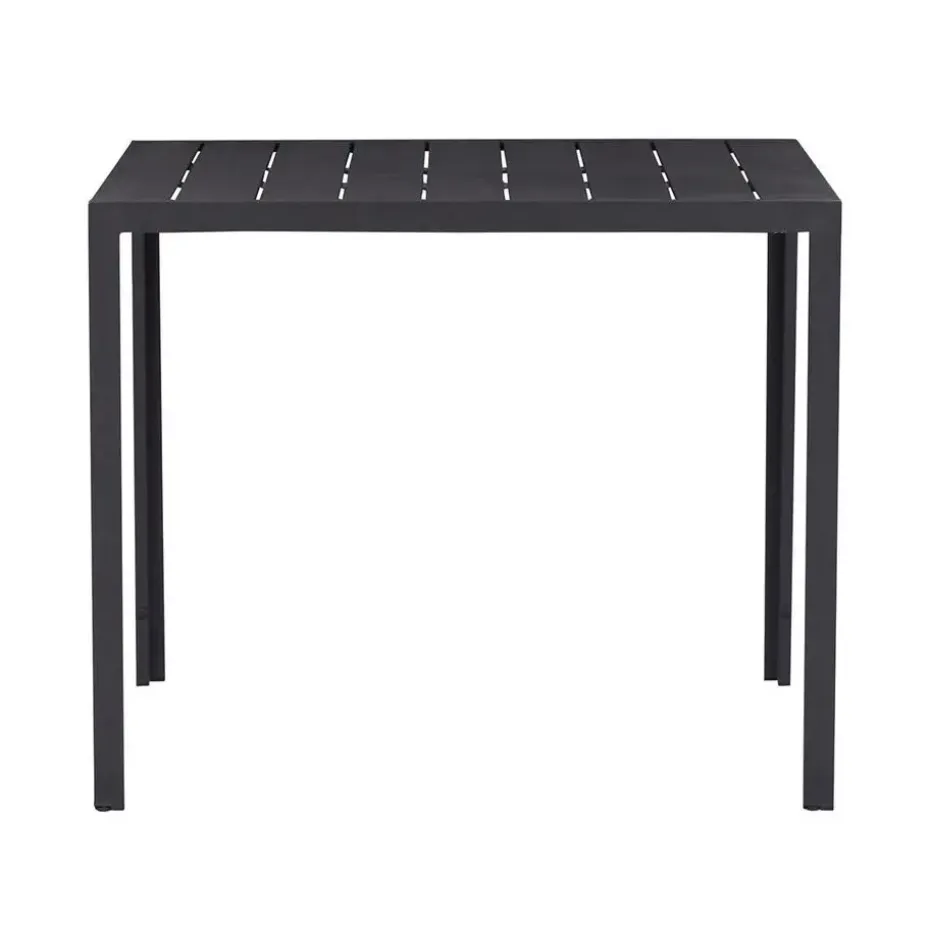 Lisomme Vinn tuintafel zwart - 90 x 90 cm