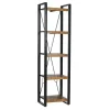 Livingfurn - Boekenkasten Nairobi 200cm - Mangohout
