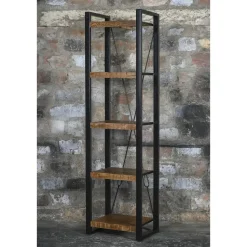 Livingfurn - Boekenkasten Nairobi 200cm - Mangohout