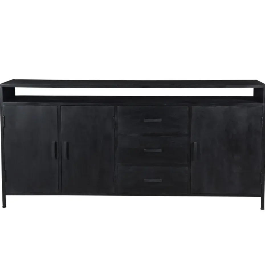 Livingfurn - Dressoir Kala Open 180 cm - Mangohout