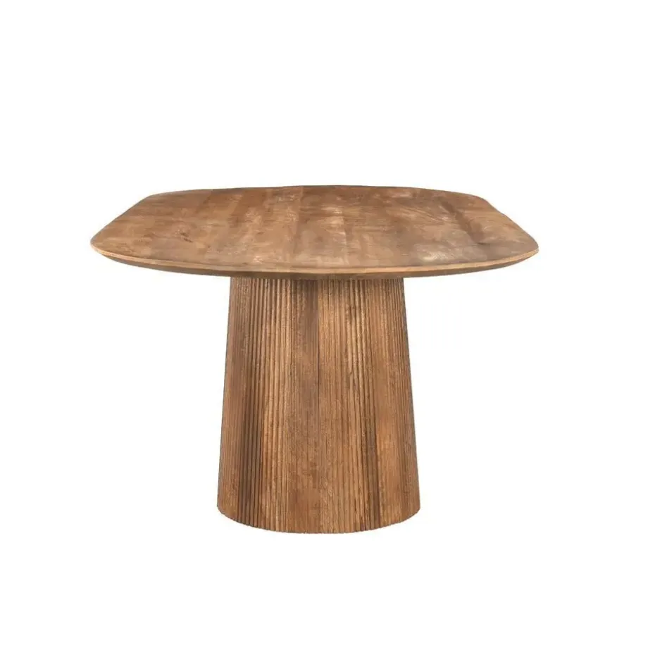 Livingfurn - Eetkamertafel Salvator 200cm - Mangohout