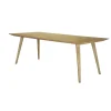 Livingfurn - Eetkamertafel Tomar 220cm - Teakhout