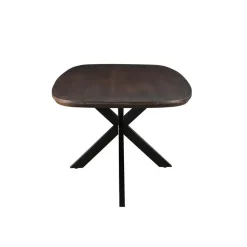 Livingfurn - Eetkamertafel Jesper Danish Oval Brown 230 cm - Mangohout