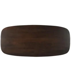 Livingfurn - Eetkamertafel Jesper Danish Oval Brown 230 cm - Mangohout