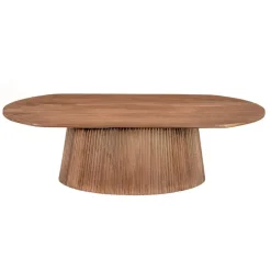 Livingfurn - Salontafel Salvator Oval 120 - Mangohout