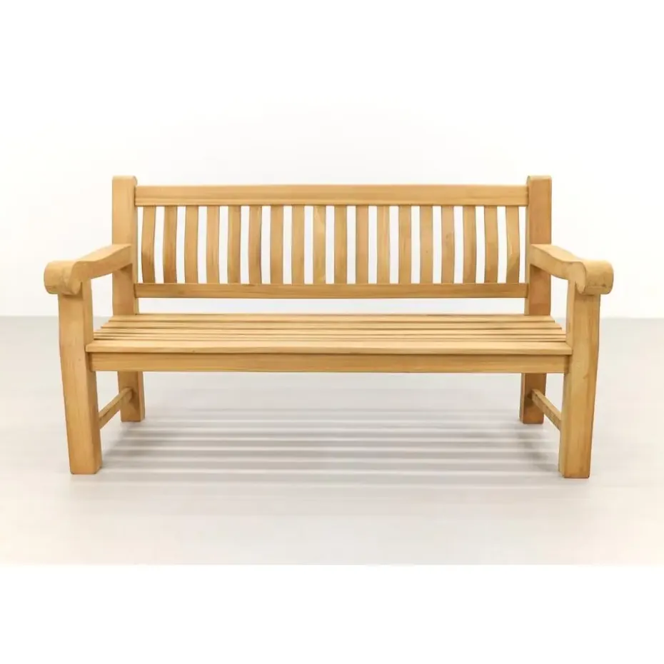 Livingfurn - Tuinbank Patrick Bench Fat - Teakhout - 50x166x45