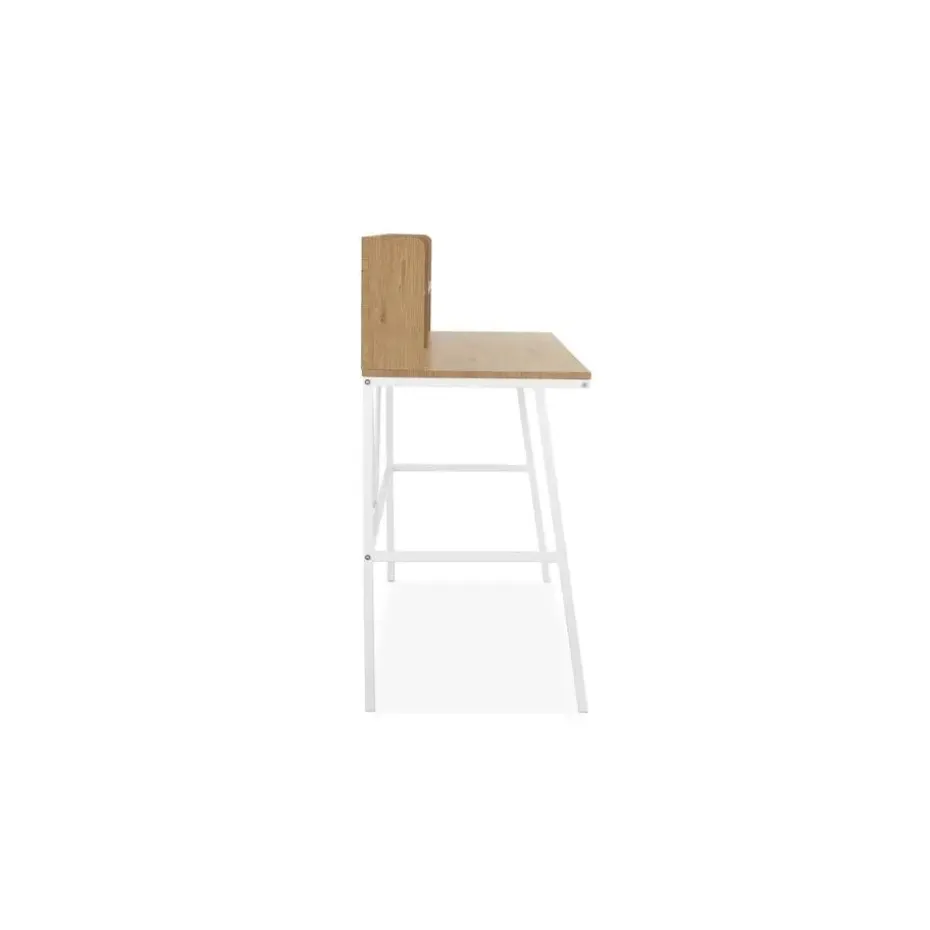 Livorno - Bureau wit eiken MDF