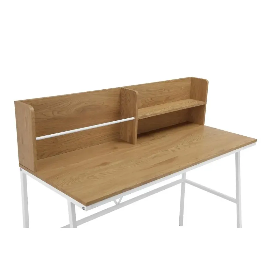 Livorno - Bureau wit eiken MDF