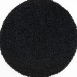 Loca Shaggy Rond Vloerkleed Zwart Hoogpolig - 150 CM ROND
