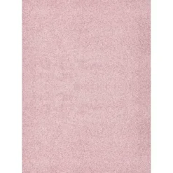 Loca Shaggy Vloerkleed – Modern Uni Effen – Roze Hoogpolig & Zacht - 160x230 CM