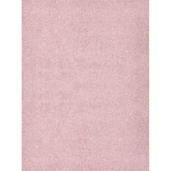 Loca Shaggy Vloerkleed – Modern Uni Effen – Roze Hoogpolig & Zacht - 120x170 CM