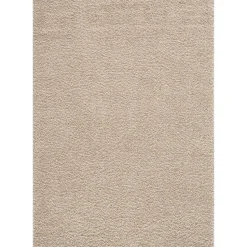 Loca Shaggy Vloerkleed Beige Hoogpolig - 240x340 CM