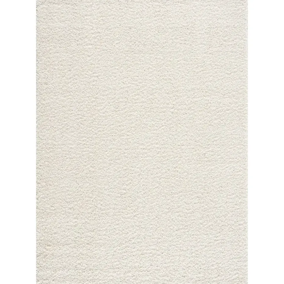 Loca Shaggy Vloerkleed Creme Hoogpolig - 120x170 CM