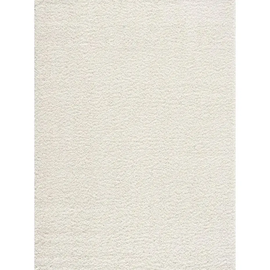 Loca Shaggy Vloerkleed Creme Hoogpolig - 140x200 CM