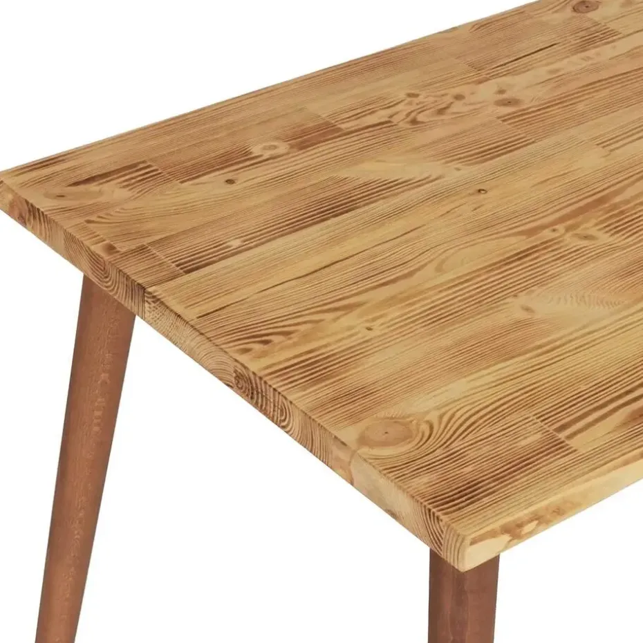 Locelso bureau - 100% grenen massief hout - Beukenhouten poten - Eikenkleur