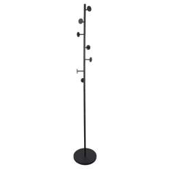 LOFT42 Bern staande kapstok - Zwart - Metaal - 170x27