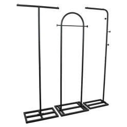 LOFT42 Fabri2 - Kledingrek Staand - 160x50x35 - Zwart