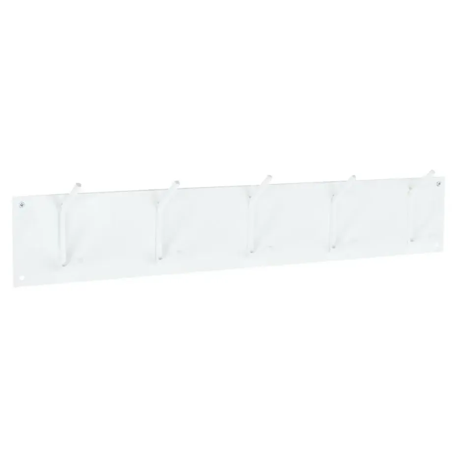 LOFT42 Factory Kapstok 5 Dubbele Haken - Metaal - Wit