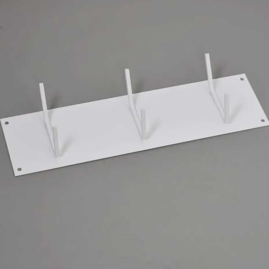 LOFT42 Factory Kapstok 5 Dubbele Haken - Metaal - Wit