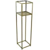 LOFT42 Flint Staand Windlicht Antique Messing - Metaal