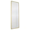 LOFT42 Industry Rectangle Spiegel - Metaal - antiek Messing - 120x40x4