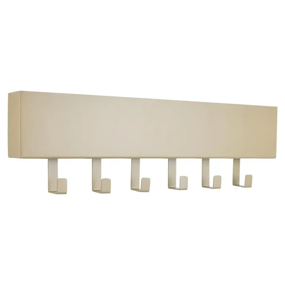 LOFT42 Mula Wandkapstok - 61x19x6 - Beige - Metaal - 6 haken