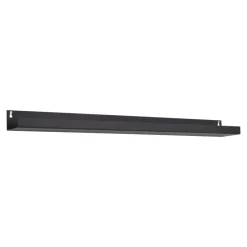 LOFT42 Picca Fotoplank - Metaal - Mat Zwart - 6x80x11
