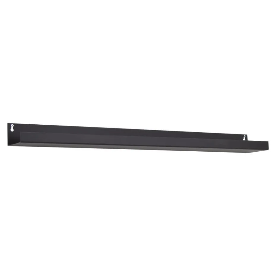 LOFT42 Picca Fotoplank - Metaal - Mat Zwart - 6x80x11