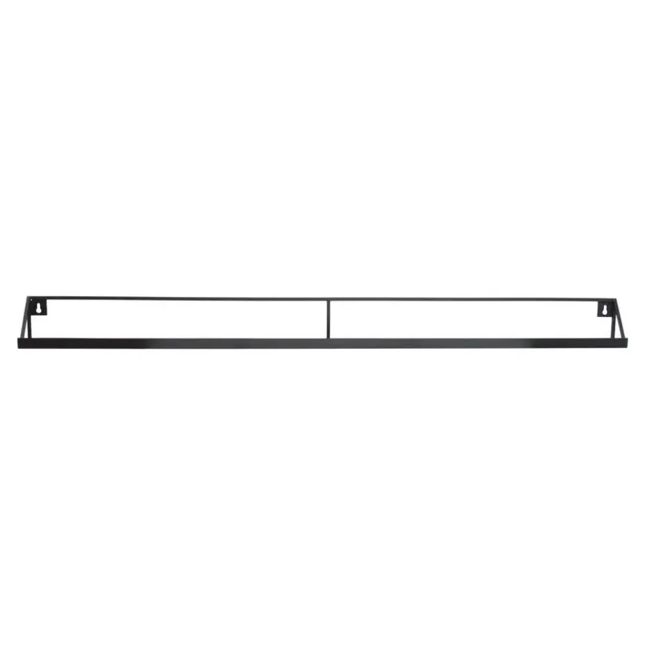 LOFT42 Pictured Fotoplank - Metaal - Mat Zwart - 8x110x8
