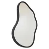 LOFT42 Spiegel Sona1 - Organische vorm - Metaal - Zwart - 67x36