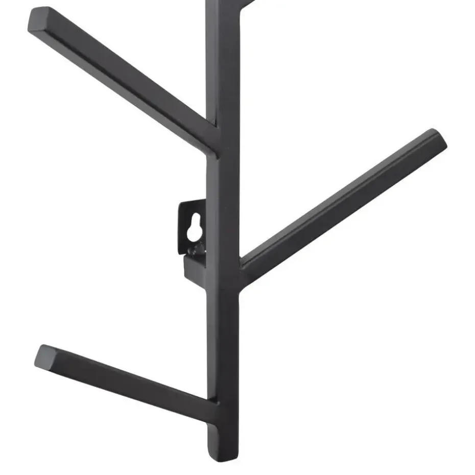 LOFT42 Tree Kapstok - Zwart – Metaal – 9 haken - 74x25x8