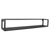 LOFT42 Vegas Wandplank XL - Zwart- 120x20x20