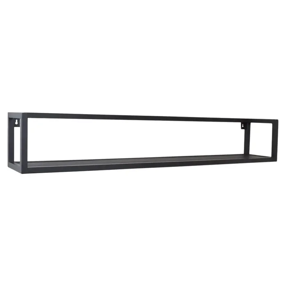LOFT42 Vegas Wandplank XL - Zwart- 120x20x20