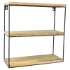 LOFT42 Wally Wandrek met Mangohout - Metaal - 45x45x18