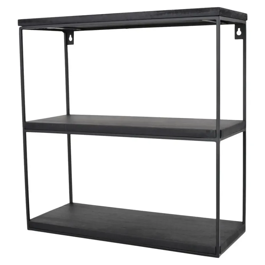 LOFT42 Wally Wandrek met Zwart Mangohout - Metaal - 45x45x18