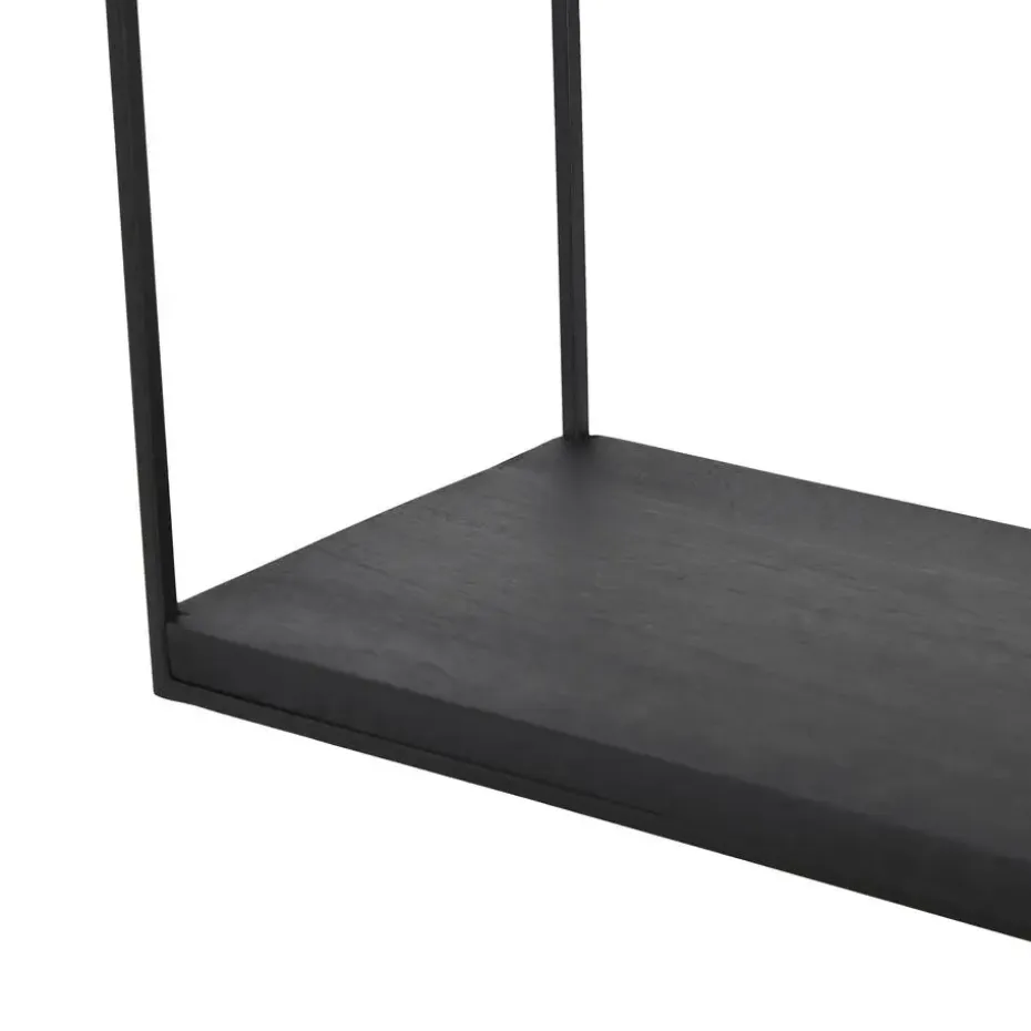 LOFT42 Wally Wandrek met Zwart Mangohout - Metaal - 45x45x18