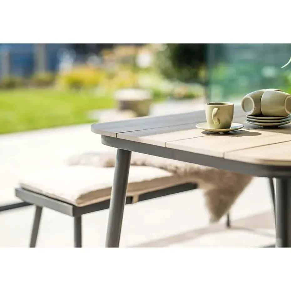 Lounge-diningtafel voor Bologna/Diamo/Teramon - 160x90 cm - zwart