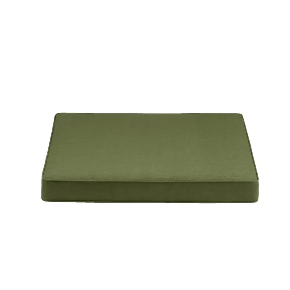 Loungekussen Brest zit - donkergroen - 73x73 cm