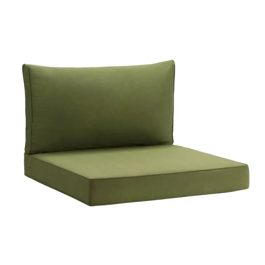 Loungekussen Brest zit - donkergroen - 73x73 cm