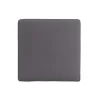 Loungekussen Brest zit - grijs - 60x60 cm
